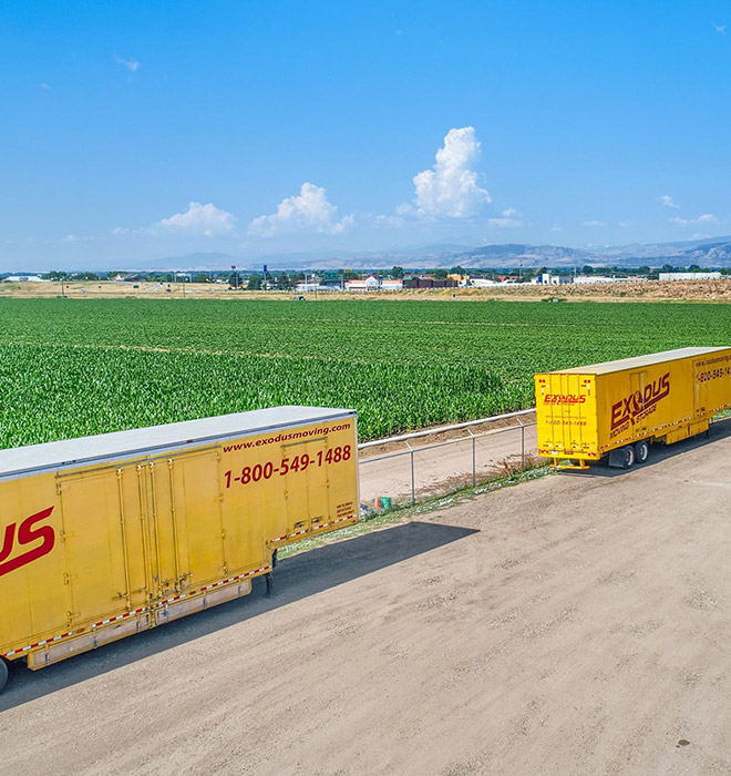 Mobile container storage from Exodus Moving & Storage